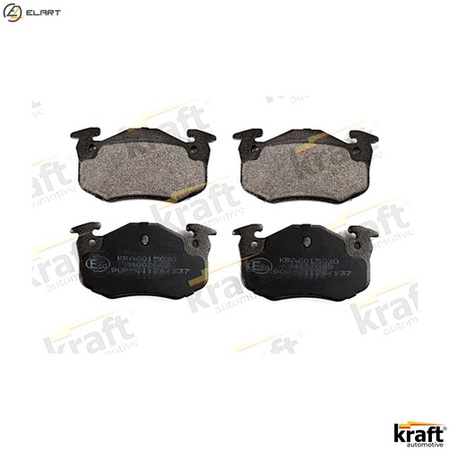 Brake pad set - set, disc