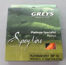 Greys Platinum  Specialist Spey Sinking Fly  Line - WF10-S3 -  Unused