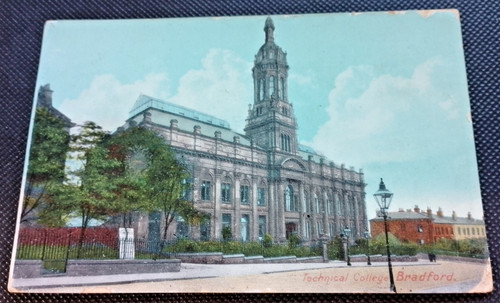 Antique colour postcard 1907