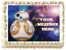 BB8 Star wars Party Edible
