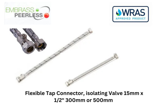Flexible tap connector - flexible, with