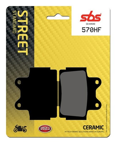 Sbs 570hf rear - 570hf, pads