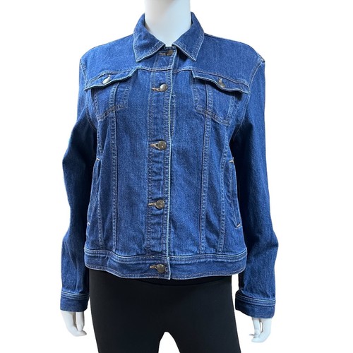Chaps denim jean jacket - chaps,