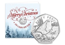 ⛄🎄Brand New 2025 50p Coin