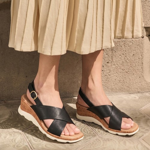 Women comfort wedge slingback - women,