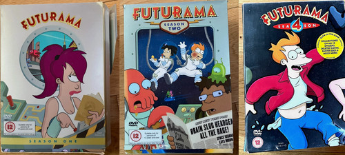 Futurama dvd box set - box,