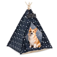 Pets Teepee Large Dogs Tent Teepee Tent 70x70x110cm Washable Cats Tents Dogs Cat