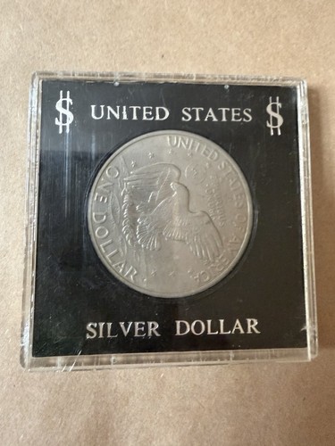 Eisenhower 1972 silver dollar - eisenhower,