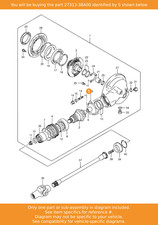 SUZUKI plate, 27313-38A00 OEM