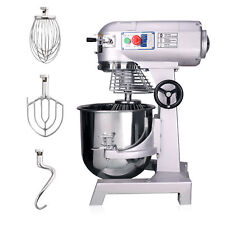 Commercial Dough Mixer 30L Electric Stand Food Mixer Bakery Beater Whip 1100W