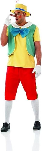 Men pinocchio costume xl - costume, m-xl