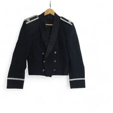 American Military Jacket Uniform Vintage 40 Short Blue Menswear  - Preloved