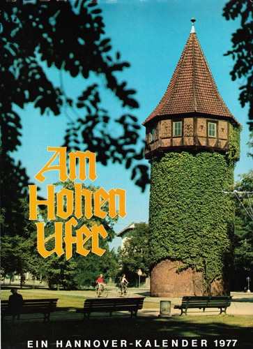 Antique calendar hanover - antique, 1977