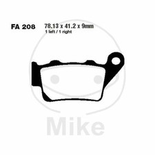 PAIR OF PADS EBC FA208TT