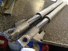 Ducati ST3 Showa front forks left + right pair adjustable