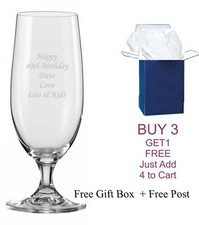 Personalised engraved stemmed - personalised,