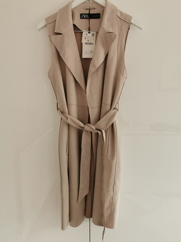 Zara autumn vegan suede gilet - autumn,