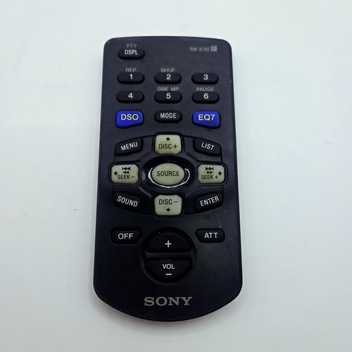 Sony incar hifi remote control - sony,