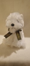 B30 - Harrods White Dog Plush