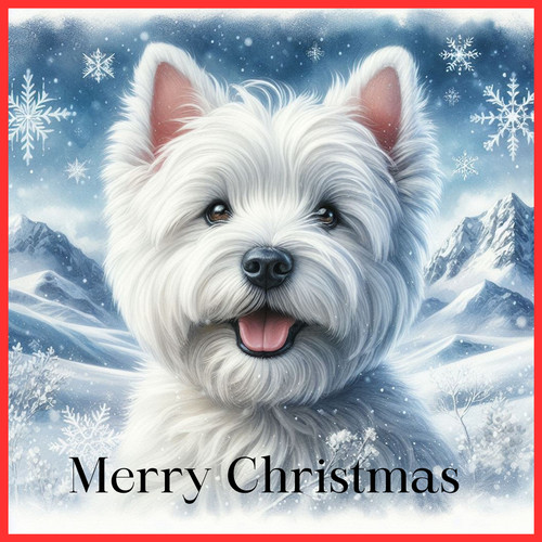 Personalised christmas card - personalised,