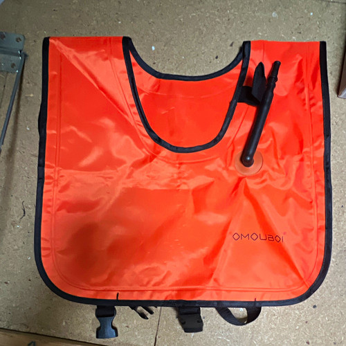 Adult orange inflatable air - adult,