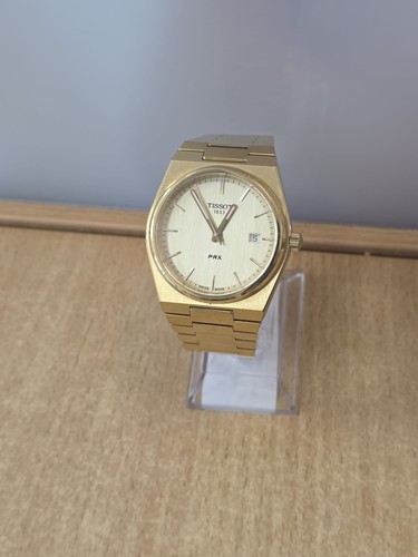 Tissot prx men gold - men's,