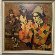 Vintage Print Of Picasso “At