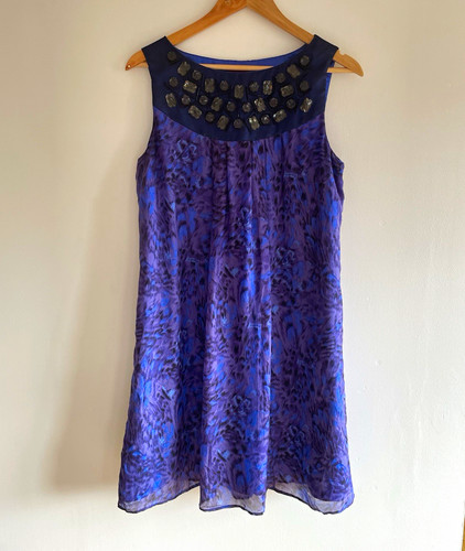 Old label monsoon purple - label, &