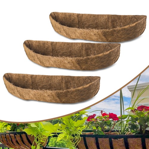 Coconut fiber planter liners - coconut,