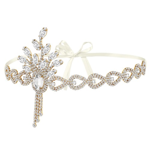 Lurrose 1920s headband - 1920s, for