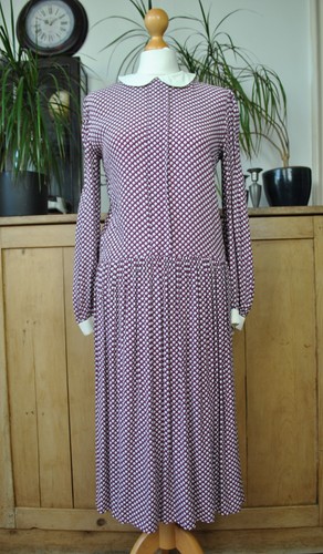 Vintage 1970s wallis burgundy - vintage,