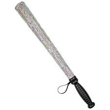 Rhinestone Police Baton Truncheon Sparkling Diamante Jewels Cabaret Fancy Dress