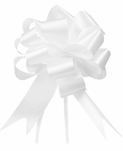 Large white pull bow for - white, x