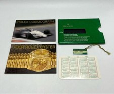 ROLEX 1990 Daytona Booklet
