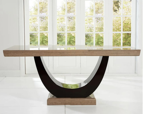 Novara marble pedestal - , dinning