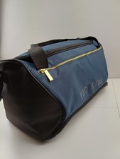 Paco Rabanne Weekender Sports Gym Bag Black/Blue Approximate Size 44X33X25Cm