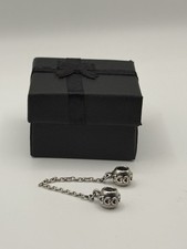 Authentic Genuine Pandora Band of Hearts Safety Chain Charm S925 ALE