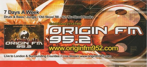 Origin radio listings - fm, 95.2