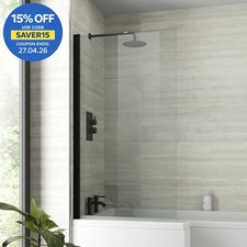 Bath Shower Screen Door Hinged