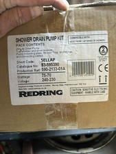 Redring Selectronic LAP SELLAP Replacement Shower Waste Drain Pump Kit