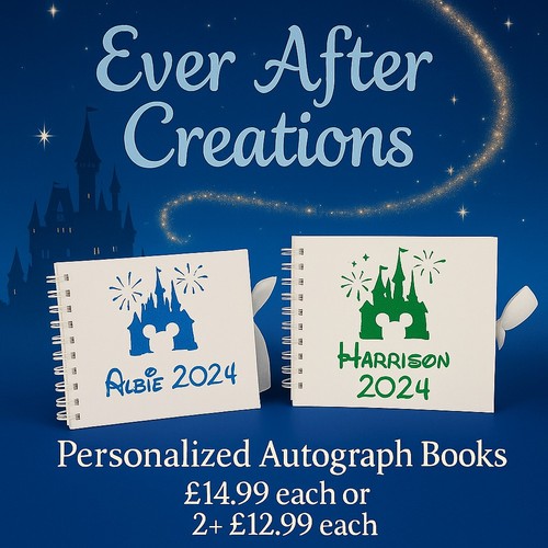 Disney autograph book - disney,