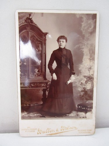 Victorian carte visite - carte, de