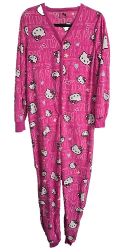 Hello kitty adult fleece pink - kitty,