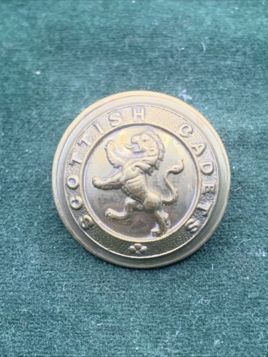 Ww1 scottish cadets 25mm brass - scottish,