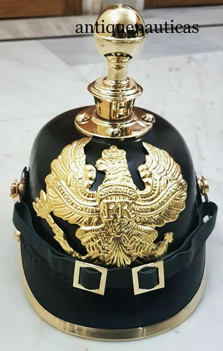 Leather pickelhaube german - pickelhaube,