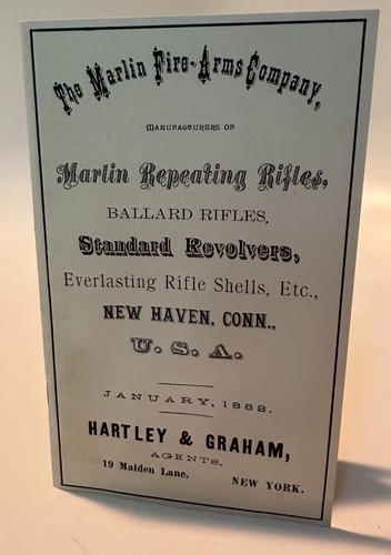 Marlin fire arms company - fire-arms,