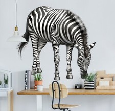 3D Zebra Foraging A19 Animal