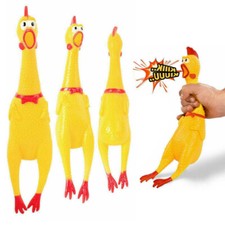 1/3PCS Rubber Chicken Squeeze
