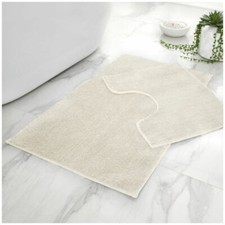 NON SLIP SHINY BATH MAT SET