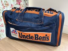 Vintage 1992 Barcelona Olympics Team GB Uncle Ben's Holdall, 47cm x 23cm x 27cm